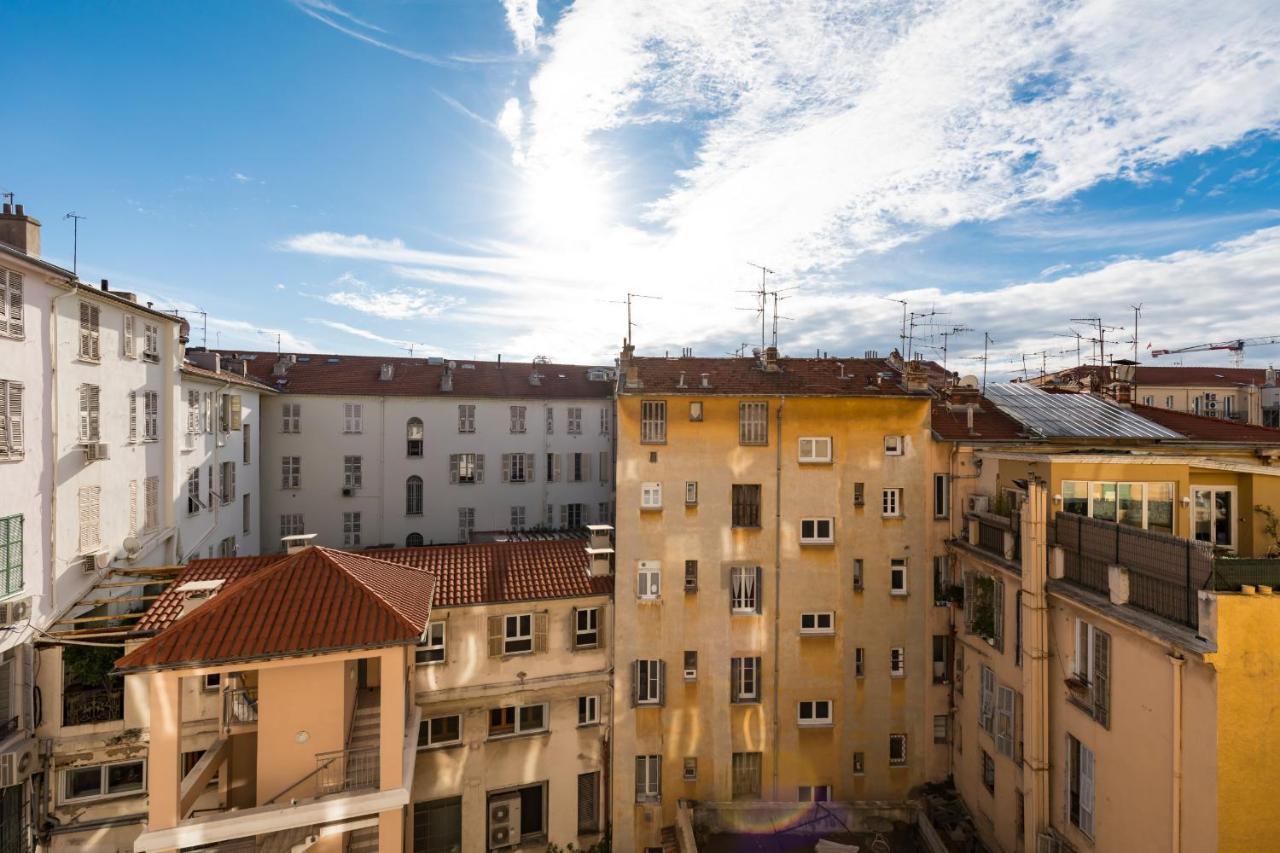 7 Medecin - Place Massena - Central 2P - Lumineux - Climatise Niza Exterior foto